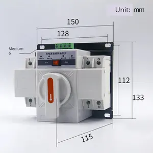 160A Dual Power Generator ATS 4 P 4-poliger Generator-Umschalter 100A 250A 400A 630A 800A 1000A