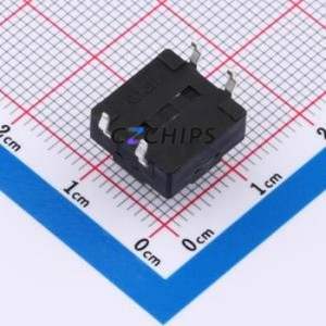 TSW12111-090B511BM Tactile Switch Through hole-4P,11.7x11.5mm Switch Single Pole Single Throw Round Button 2.8N 11.7mm - Product Image 2