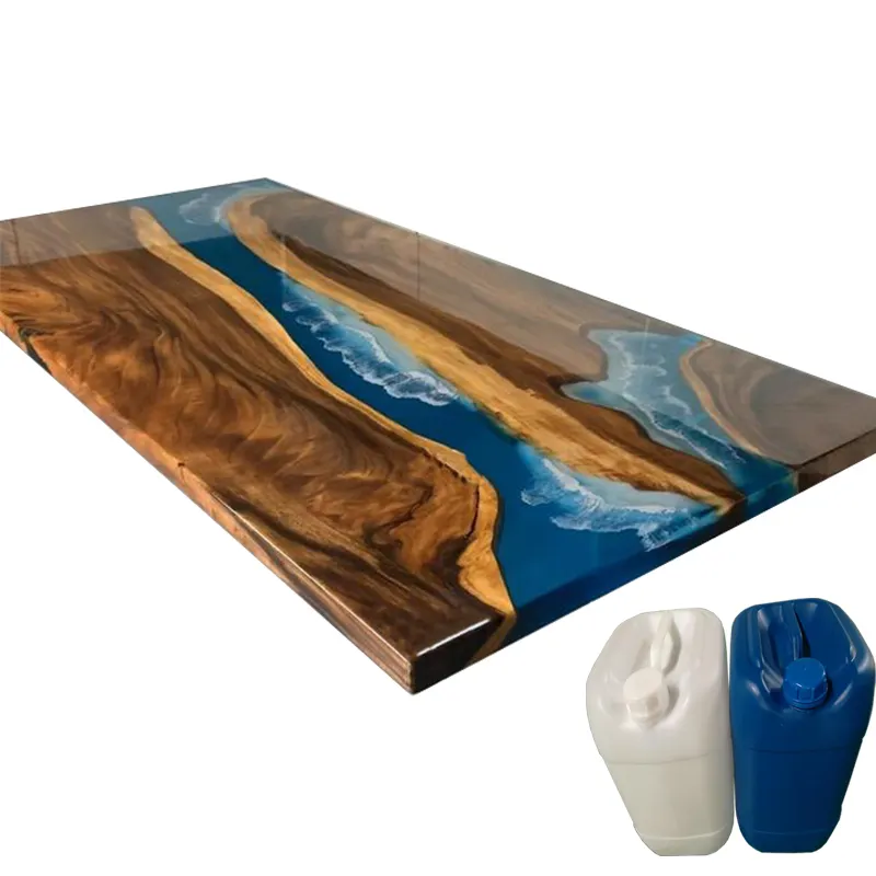 テーブル家具クリスマスデコレーション用エポキシ樹脂クリアエポキシ樹脂クリスタル液体エポキシ樹脂