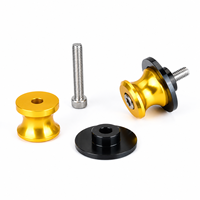 Vis de démarrage universelles 10MM 8MM 6MM en acier inoxydable et plastique pour moto, accessoires de cadre arrière à boule de stationnement