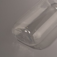 Botella de Plástico PET de Lujo con Bomba Dosificadora para Líquidos, Diseño Nuevo de Fábrica, 88/236/295/350 ml, con Tapa Superior de Disco de Aluminio PPWR