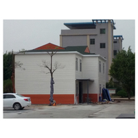 Villa Prefabricada Ecológica con Estructura de Acero y Panel Sándwich, Construcción Modular, Instalación Rápida, Diseño Moderno, 25-30 Años de Duración