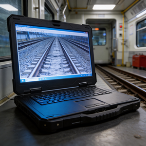 AICSHTER New Rugged Laptop 15.6 Inch IP65 Waterproof Dustproof Industrial Notebook I7-11390H RTX-4060-8G EU Fingerprint Rugged L - Product Image 2