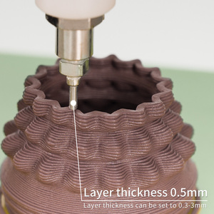 TRONXY MOORE 2 PRO Machine d'impression <span class=keywords><strong>3d</strong></span> de poterie à grande vitesse 255*255*260mm <span class=keywords><strong>imprimante</strong></span> <span class=keywords><strong>3d</strong></span> automatique d'argile céramique de conception de dossier - Product Image 6