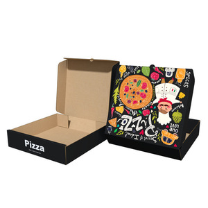 Wholesale High Quality Cheap Reusable Corrugated Delivery 9 10 11 12 14 18 Inch Packaging Pizza Box