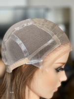 SHY Sheitel en cheveux humains, Cheveux Slaves Premium, En stock, Couleurs classiques, Bonnet médical, Style personnalisé, Fabricant