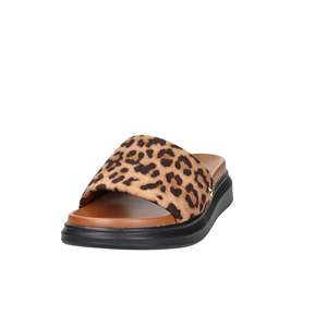 Ciabatte Donna Low Slipper SASS250261 con Stampa Leopardata Color Tortora, Sandali con Plateau, Scarpe Comode alla Moda per Donne - Product Image 2