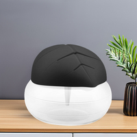 Diffuseur de parfum LED bleu d'intérieur de style européen HDL en gros, en forme de feuille, à brancher, pour la maison et l'hôtel, en plastique, garantie 1 an