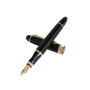 Stylo plume personnalisé en métal pour étudiants, idéal pour <span class=keywords><strong>la</strong></span> calligraphie, cadeau d'affaires, avec cartouche d'encre, emballage en vrac - Product Image 4