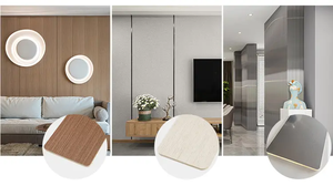 Panneau de <span class=keywords><strong>fibre</strong></span> de charbon de <span class=keywords><strong>bois</strong></span> de bambou de <span class=keywords><strong>5mm</strong></span> 8mm Panneaux muraux décoratifs intérieurs Revêtement mural - Product Image 4