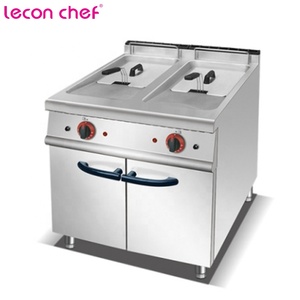 Equipo de Cocina Comercial para Restaurantes, Cocina Eléctrica/a Gas de Seis Placas Calientes, Horno de Acero Inoxidable, Niveles de Potencia Ajustables - Product Image 1