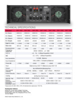 Amplificateur de puissance cvr 2U professionnel