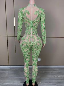 AD1905 Kimshein Élégant Luxe Robes De Soirée Diamant Perle Moulante Femmes Partie Porter Des Combinaisons Combishorts - Product Image 6