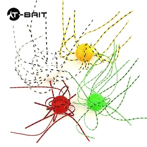 10 cái/túi 1.5g 1.7g 2.1g 2.9g tự làm Xúc xắc mềm mồi Silicone lụa Thu hút handmade Dòng Bass Màn hình câu cá mồi Xúc xắc hình dạng râu ria - Product Image 5