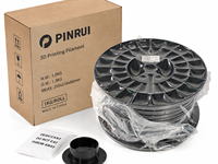 Filamen PLA Matte PINRUI 1.75mm 5kg Jumbo Spool, Filamen Printer 3D dengan Finishing Doff untuk Print Farms Creality Bambu Lab