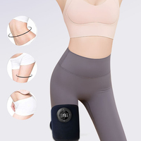 Masseur électrique pour les pieds, masseur pour les mollets, masseur électrique portatif avec 6 modes, 3 types de chaleur, batterie de type C