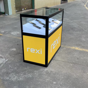 <span class=keywords><strong>Vitrine</strong></span> de téléphone portable de conception intérieure de magasin Mobile avec lumières Led <span class=keywords><strong>affichage</strong></span> de comptoir en verre pour téléphone portable - Product Image 3