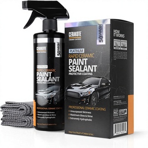 Sellador de Pintura Cerámica de Secado Rápido CERAKOTE Platinum en Aerosol, 14 Oz. Brillo Máximo de 50 Lavados, Extremadamente Hidrofóbico para Autos, 5 Años - Product Image 1