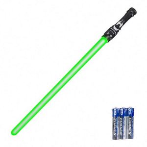 Espada Láser de Juguete USB 2024, 24 LED Intermitentes con Sonido, Retráctil, Ecológica, de Alta Calidad, Unisex, con Luces Giratorias - Product Image 5