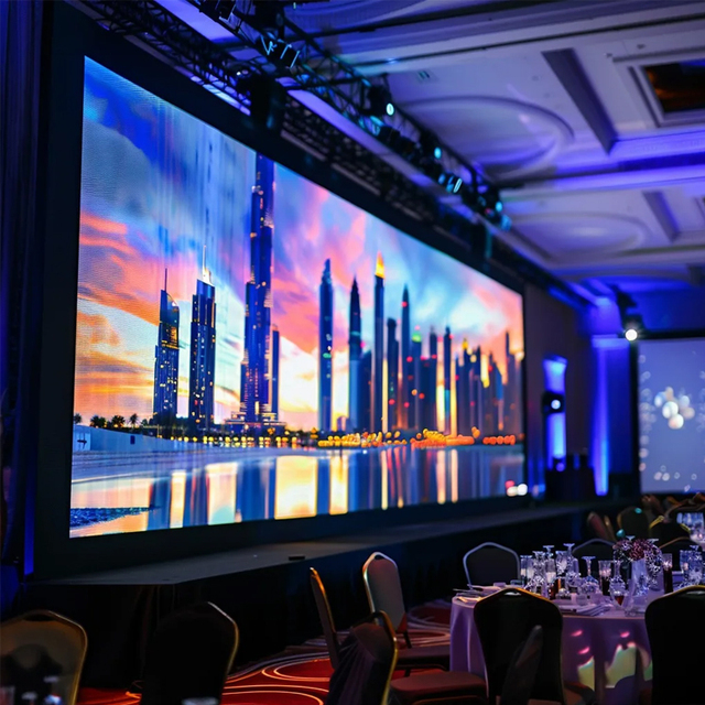 Indoor Outdoor Window  Glass Led Panels Mesh Display Transparent Led Screen