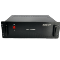Codificador de Transmisión de Video en Vivo DMB 8916 de 16 Canales H.265 HEVC HD a IP, SRT RTMP HLS Multicast para Sistema IPTV