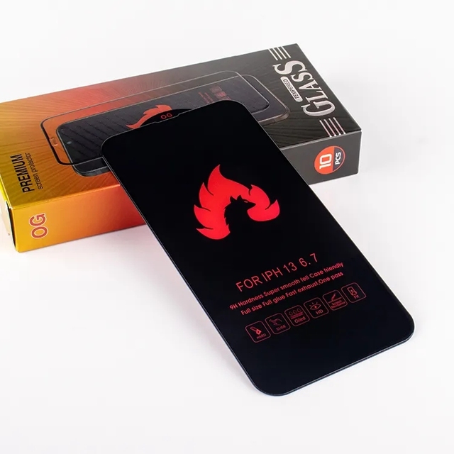 Fire Wolf OG Glass Tempered Glass Anti Scratch Foldable Screen Protector for Moto G10  G20 G22 G30 E13 G13 G23 G53 G73  E32S