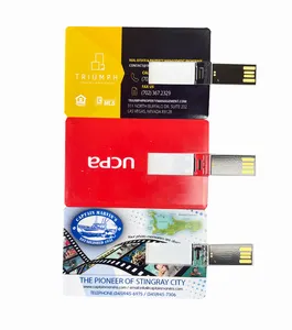 Toplu ucuz plastik kart USB Flash sürücü 2.0 1GB 2GB 4GB iş kartı 8GB 16GB 32GB kalem sürücü USB bellek çubuğu ücretsiz baskı