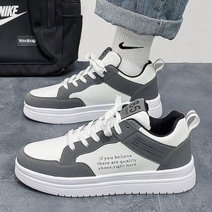Nouvelles Baskets de Jogging Décontractées pour Hommes, Tendance Automne, à Lacets, Durables, Polyvalentes, Design Original, Style Plat - Product Image 1