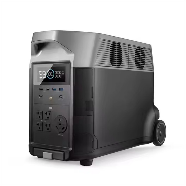 DELTA PRO High Capacity 3600W 3600Wh LiFePO4 Portable Station Pure Sine Wave MPPT Solar Panel Car Charging Remote Control