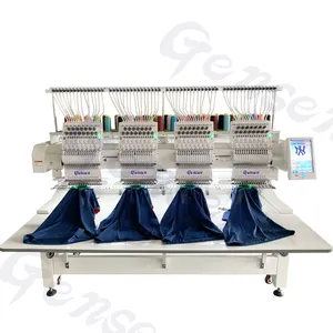 Factory computerized cap t shirt embroidery dahao computer 4 head embroidery machine industrial price