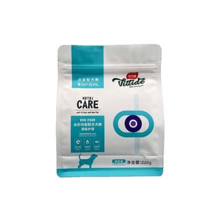 עמיד לחות רוכסן שטוח תחתון כלב מחמד מזון יבש 1 ק "ג 5 ק" ג דופייק שקיות מזון לכלבים אריזת נרתיק - Product Image 5