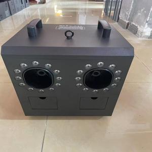 Stable High Power Bubble Fog Generator with Manual <b>Remote</b> Dual Control for Stage Atmosphere Creation Multicolor Light Aluminum - Product Image 2
