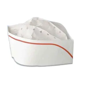 Breathable Non Woven Chef Head Cover/Paper Forage Hat For Women