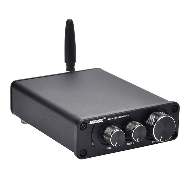 50W*2 Mini Computer Desktop Amplifier Fever High-fidelity Digital Blueteeth Amplificador Stereo Small Sound Equipment Amplifiers