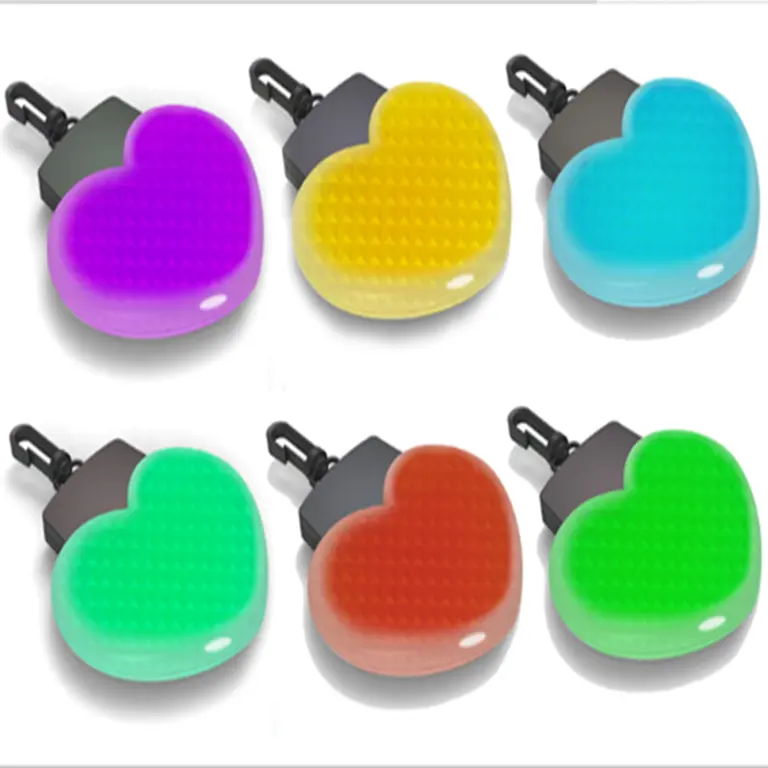 Оптовая продажа, индивидуальный цветной логотип, светодиодный светоотражающий брелок для ключей, подвеска для ключей с высоким освещением, кольцо для ключей безопасности, подарок