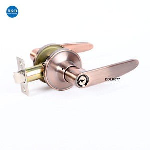 Serrure <span class=keywords><strong>de</strong></span> <span class=keywords><strong>porte</strong></span> manuelle extérieure <span class=keywords><strong>en</strong></span> alliage <span class=keywords><strong>de</strong></span> zinc, cylindre <span class=keywords><strong>en</strong></span> <span class=keywords><strong>laiton</strong></span> <span class=keywords><strong>de</strong></span> sécurité, poignée <span class=keywords><strong>de</strong></span> serrure à levier, ensemble <span class=keywords><strong>de</strong></span> serrures pour <span class=keywords><strong>porte</strong></span> d'entrée - Product Image 4