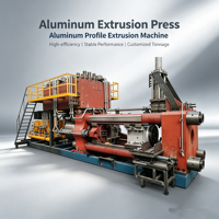 Machine d'extrusion d'aluminium 1100T pour la fabrication de cadres de panneaux solaires