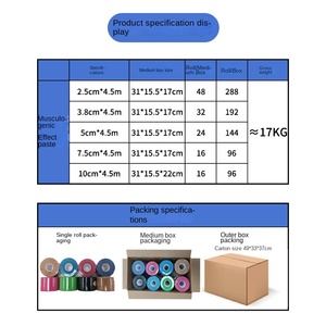 Achilles gân cơ bắp hiệu ứng dán bông kinesiology băng với bảo vệ dày cho cơ bắp - Product Image 3