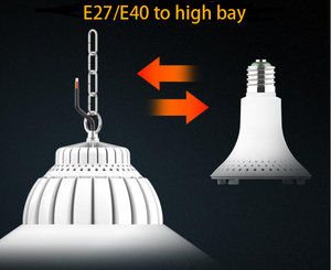 Rumah aluminium bohlam Led lampu 65W 80W 100W 150W E27 <span class=keywords><strong>E40</strong></span> bohlam daya besar untuk gudang - Product Image 6