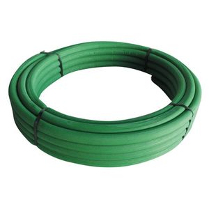Tuyau en cuivre isolé vert 12 x 1 mm pour systèmes de plomberie et de chauffage - Product Image 1