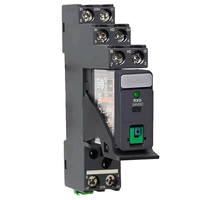 Relais de contrôle industriel miniature RXG haute puissance 5pin/8pin bouton-poussoir indicateur LED DC24V AC230V interrupteur scellé général