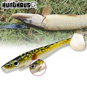 Señuelo <span class=keywords><strong>de</strong></span> Pesca Hunthouse <span class=keywords><strong>de</strong></span> 120 mm/150 mm/200 mm, Señuelo Artificial Tipo Shad para Pesca <span class=keywords><strong>de</strong></span> Carpas, Señuelo Suave con Cola <span class=keywords><strong>de</strong></span> Shad - Product Image 1