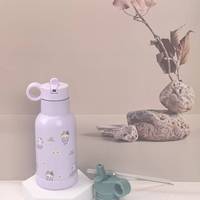 Bouteille d'eau personnalisée en aluminium pour enfants, sans BPA, réutilisable, avec poignée, anti-fuite, pour l'école et les activités de plein air, vente en gros