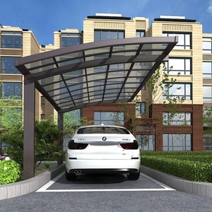 Toldo para Auto <span class=keywords><strong>de</strong></span> Aleación <span class=keywords><strong>de</strong></span> Aluminio, Protección Solar <span class=keywords><strong>de</strong></span> <span class=keywords><strong>Policarbonato</strong></span>, Protección UV, Cobertizo <span class=keywords><strong>de</strong></span> Estacionamiento Exterior para Viviendas y Comunidades - Product Image 4