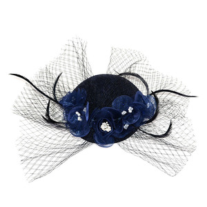 Bán Buôn <span class=keywords><strong>Fancy</strong></span> Giáo Hội <span class=keywords><strong>Hat</strong></span> Tea Party Tiệc Trang Phục Chính Thức Hoa <span class=keywords><strong>Top</strong></span> Mũ Bridal Pháp Wedding <span class=keywords><strong>Hat</strong></span> Đối Với Phụ Nữ Phụ Nữ - Product Image 4