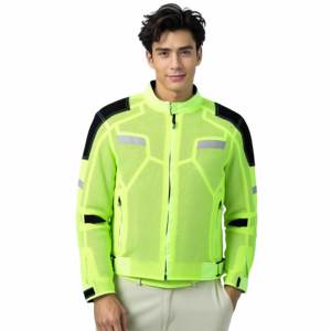 Blouson de <span class=keywords><strong>moto</strong></span> léger pour <span class=keywords><strong>homme</strong></span>, grande taille, toutes saisons, certifié CE, en maille respirante, imperméable, coupe-vent, % polyester - Product Image 1