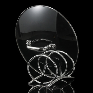 Estante para tapas de ollas de acero inoxidable 304, organizador de cocina multifunción para almacenamiento en encimera, altura de 6-7.9 pulgadas - Product Image 3