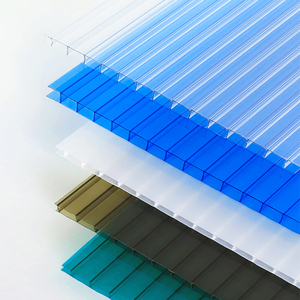 Matériau de construction de serre durable personnalisable OEM Panneaux de toit en PC au design moderne avec tôle creuse à <span class=keywords><strong>prix</strong></span> compétitif - Product Image 2