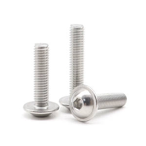 M2 M2.5 M3 M4 M5 M6 M8 M10 304 A2 in acciaio inossidabile A2 esagono esagono <span class=keywords><strong>testa</strong></span> a flangia con pulsante rotondo con bullone a vite del collare della rondella - Product Image 1