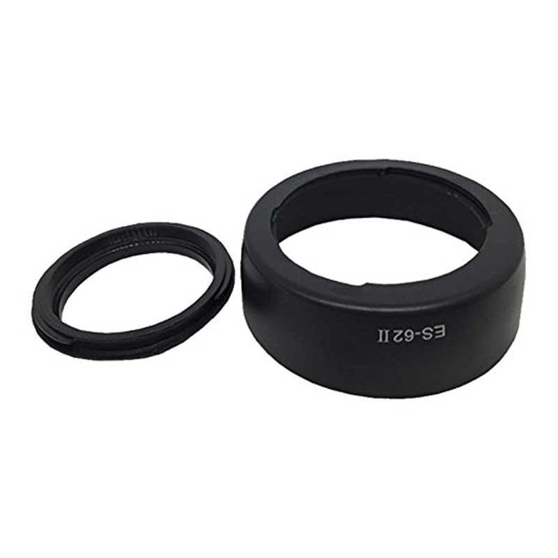 Лидер продаж ES62 ES-62II бленда объектива для цифровой однообъективной зеркальной камеры Canon EOS EF 50 мм f/1,8 II объектив с плетёной застёжкой камера 50-1.8II светозащитная бленда объектива
